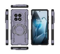 Case Tablet PC Compatible avec OnePlus 13 5G (Version Nationale) Coque intégrale Robuste, résistante aux Chocs, Fine et Solide, Support de Chargement sans Fil Tablet Couverture arrière(Mor)