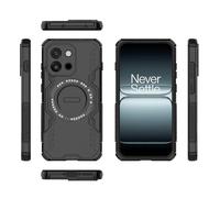 Case Tablet PC Compatible avec OnePlus 13T 5G (Version Nationale) Coque intégrale Robuste, résistante aux Chocs, Fine et Solide, Support de Chargement sans Fil Tablet Couverture arrière(Svart)