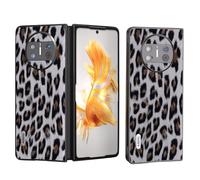 Case Tablet PC Coque compatible avec Huawei Mate X3, motif léopard, fine et rigide, absorption des chocs, protection complète robuste Compatible with Mate X3 Tablet Couverture arrière ( Color : Silver