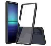 Case Tablet PC Coque transparente compatible avec Sony Xperia 5 II, coque de téléphone transparente résistante aux chocs, coque fine transparente anti-rayures Tablet Couverture arrière ( Color : Svart