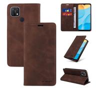 Case Tablet PC Étui portefeuille compatible avec Oppo A15 4G/A15S/A16K avec porte-cartes à rabat, blocage RFID, étui de protection en cuir durable résistant aux chocs Tablet Couverture arrière ( Color