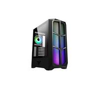 Boitier Moyen Tour ATX iTek Vertibra Y210 RGB avec panneau vitré (Noir)