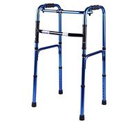 Case Walkers Walker Déambulateur pliable pour personnes âgées, aide à la mobilité réglable, cadre léger pour l'obésité adulte Motif étoile de lumière