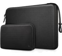 Case with Accessory Pouch for 13.6"" MacBook Air M4/M3/M2 A3240 A3113 A2681 2025-2022, 14"" Macbook Pro M4/M3/M2/M1 2024-2021, 13"" Macbook Air/Pro 2016-2022, Anti-Choc c Pouch Bag