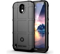 Case2go - Coque de téléphone compatible avec Nokia 1.3 - TPU cover - Noir