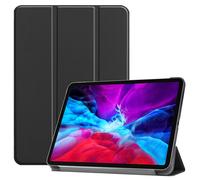 Case2go - Étui compatible avec Apple iPad Pro 12.9 (2022) - - Housse en simili-cuir - Noir