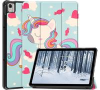 Case2go - Etui compatible avec Nokia T21 10.4 (2022) - - Housse TPU - Licorne