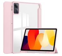 Case2go - Étui compatible avec Xiaomi Redmi Pad SE (2023) - - Housse acrylique - Rose clair