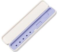 Case2go - Étui pour stylet - Silicone et plastique - Convient à l'Apple Pencil 1 et 2 - Violet