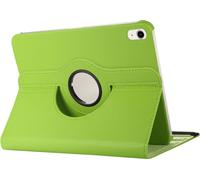 Case2go - étui pour tablette Apple iPad 10.9 (2022) coque Étui pour tablette Apple iPad 11 (2025) A16 / Apple iPad 10.9 (2022) - 11 Pouce - Couvercle pivotant - Protection ultime - Vert