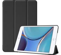 Case2go - étui pour tablette Apple iPad Mini 6 (2021) etui Étui pour tablette Apple iPad Mini 6 8.3 (2021) - 8.7 Pouce - Mallette à trois volets - Protection ultime - Noir