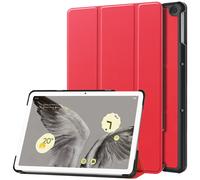 Case2go - Étui pour tablette compatible avec Google Pixel Tablet (2023) - 10.95 Pouce - TPU couverture - Rouge