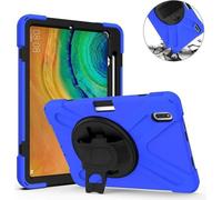 Case2go - Étui pour tablette compatible avec Huawei MatePad Pro 10.8 (2019/2021) - 10.8 Pouce - Plastique couverture - Bleu