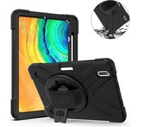 Case2go - Étui pour tablette compatible avec Huawei MatePad Pro 10.8 (2019/2021) - 10.8 Pouce - Plastique couverture - Noir