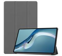 Case2go - Étui pour tablette compatible avec Huawei MatePad Pro 12.6 (2021) - 12.6 Pouce - TPU couverture - Gris