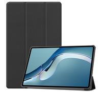 Case2go - Étui pour tablette compatible avec Huawei MatePad Pro 12.6 (2021) - 12.6 Pouce - TPU couverture - Noir