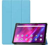 Case2go - Étui pour tablette compatible avec Lenovo Tab K10 10.3 (2021) - 10.3 Pouce - TPU couverture - Lumière Bleu