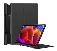 Case2go - Étui pour Tablette Compatible avec Lenovo Yoga Tab 13 (2021) - avec Fonction Support - UC/TPU Couverture - Noir