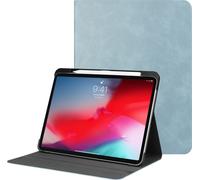 Case2go - étui pour tablette Étui pour tablette Apple iPad Pro 11 (2018) - 11 Pouce - Avec fonction de support - Protection ultime - Lumière Bleu