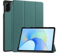 Case2go - étui pour tablette Étui pour tablette Honor Pad X9 (2023) - 11.5 Pouce - Mallette à trois volets - Protection ultime - Sombre Vert