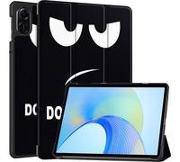 Case2go - étui pour tablette Étui pour tablette Honor Pad X9 (2023) - 11.5 Pouce - Mallette à trois volets - Protection ultime - Don't Touch Me