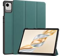 Case2go - étui pour tablette Étui pour tablette Honor Pad X9a / X9 Pro - 11.5 Pouce - Mallette à trois volets - Protection ultime - Sombre Vert