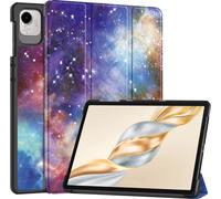 Case2go - étui pour tablette Étui pour tablette Honor Pad X9a / X9 Pro - 11.5 Pouce - Mallette à trois volets - Protection ultime - Galaxy