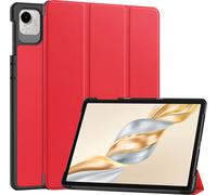 Case2go - étui pour tablette Étui pour tablette Honor Pad X9a / X9 Pro - 11.5 Pouce - Mallette à trois volets - Protection ultime - Rouge