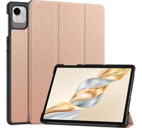 Case2go - étui pour tablette Étui pour tablette Honor Pad X9a / X9 Pro - 11.5 Pouce - Mallette à trois volets - Protection ultime - Or rose