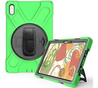 Case2go - étui pour tablette Étui pour tablette Huawei MatePad 10.4 (2020/2022) - 10.4 Pouce - Housse pour dragonne - Protection ultime - Vert