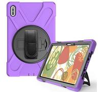 Case2go - étui pour tablette Étui pour tablette Huawei MatePad 10.4 (2020/2022) - 10.4 Pouce - Housse pour dragonne - Protection ultime - Pourpre