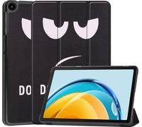 Case2go - étui pour tablette Étui pour tablette Huawei MatePad SE 10.4 - 10.4 Pouce - Mallette à trois volets - Protection ultime - Don't Touch Me