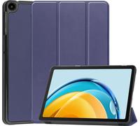 Case2go - étui pour tablette Étui pour tablette Huawei MatePad SE 10.4 - 10.4 Pouce - Mallette à trois volets - Protection ultime - Sombre Bleu