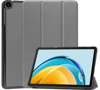 Case2go - étui pour tablette Étui pour tablette Huawei MatePad SE 10.4 - 10.4 Pouce - Mallette à trois volets - Protection ultime - Gris