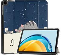 Case2go - étui pour tablette Étui pour tablette Huawei MatePad SE 10.4 - 10.4 Pouce - Mallette à trois volets - Protection ultime - Bonne nuit