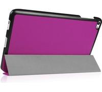 Case2go - étui pour tablette Étui pour tablette Huawei MediaPad T2 - 10 Pouce - Mallette à trois volets - Protection ultime - Pourpre