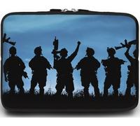 Case2go - étui pour tablette Étui pour tablette Laptop Tasche - 10.2 Pouce - Manchon universel - Protection ultime - Soldats