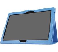 Case2go - étui pour tablette Étui pour tablette Lenovo Tab 4 10 10.1 cala (2017) - 8 Pouce - Couvercle à rabat - Protection ultime - Sombre Bleu