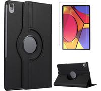 Case2go - étui pour tablette Étui pour tablette Lenovo Tab P11 Pro 11.5 (2020) - 11.5 Pouce - Bibliothèque pivotante - Protection ultime - Noir