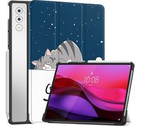 Case2go - étui pour tablette Étui pour tablette Lenovo Yoga Tab Plus - 12.7 Pouce - Mallette à trois volets - Protection ultime - Bonne nuit