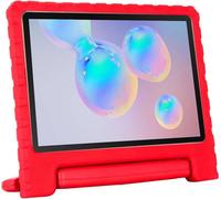 Case2go - étui pour tablette Étui pour tablette Samsung Galaxy S6 Lite (2024) / Samsung Galaxy Tab S6 Lite (2022/2020) - 10.4 Pouce - Housse antichoc - Protection ultime - Rouge