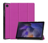 Case2go - étui pour tablette Étui pour tablette Samsung Galaxy Tab A8 10.5 (2021) - 10.5 Pouce - Avec fonction de réveil automatique - Protection ultime - Pourpre