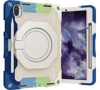 Case2go - étui pour tablette Étui pour tablette Xiaomi Pad 5 (Pro) 11.0 (2021) - 11 Pouce - Avec porte-crayon - Protection ultime - Lumière Bleu