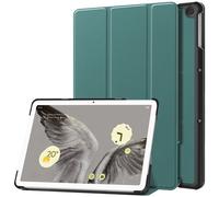 Case2go - étui pour tablette Google Pixel Tablet coque Étui pour tablette Google Pixel Tablet (2023) - 10.95 Pouce - Mallette à trois volets - Protection ultime - Vert