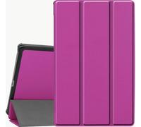 Case2go - étui pour tablette Lenovo Tab M10 Plus 2nd gen coque Étui pour tablette Lenovo Tab M10 Plus (2de gen) 10.3 inch (2020) - 10.3 Pouce - Mallette à trois volets - Protection ultime - Pourpre