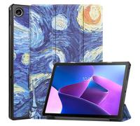 Case2go - étui pour tablette Lenovo Tab M10 Plus 3rd génération coque Étui pour tablette Lenovo Tab M10 Plus 3rd Gen 10.6 (2022) - 10.6 Pouce - Mallette à trois volets - Protection ultime - Sterrenhem