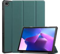 Case2go - étui pour tablette Lenovo Tab M10 Plus 3rd génération coque Étui pour tablette Lenovo Tab M10 Plus 3rd Gen 10.6 (2022) - 10.6 Pouce - Mallette à trois volets - Protection ultime - Vert