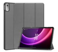 Case2go - étui pour tablette Lenovo Tab P11 2nd gen housse Étui pour tablette Lenovo Tab P11 2nd Gen (2022) - 11.5 inch - 11.5 Pouce - Avec fonction de réveil automatique - Protection ultime - Gris