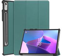 Case2go - étui pour tablette lenovo tab p11 pro gen 2 etui Étui pour tablette Lenovo Tab P11 Pro 2nd Gen - 11.2 Pouce - Mallette à trois volets - Protection ultime - Vert