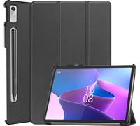 Case2go - étui pour tablette lenovo tab p11 pro gen 2 etui Étui pour tablette Lenovo Tab P11 Pro 2nd Gen - 11.2 Pouce - Mallette à trois volets - Protection ultime - Noir